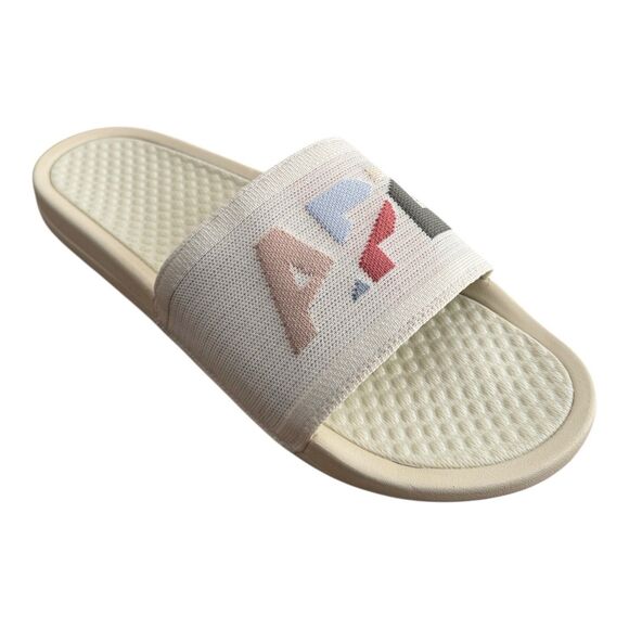 Athletic Propulsion Labs (APL) Big Logo TechLoom Men\'s Size 14 Multi Slides $130 main image 5